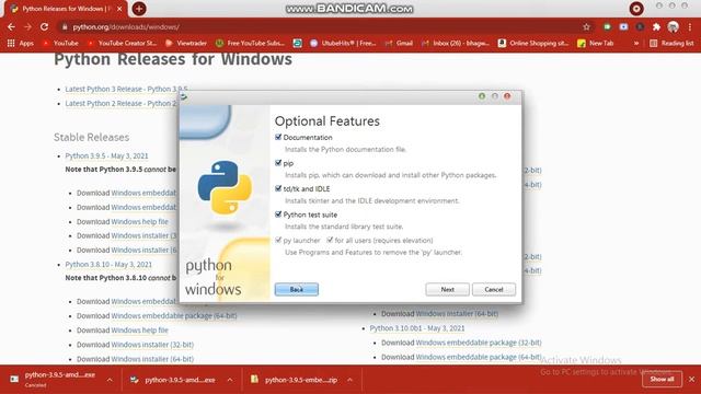 How to install Python 3.9.4 on Windows 10 | how to install pip ? смотреть онлайн