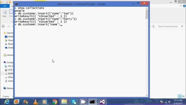 Creating MongoDB Collections смотреть онлайн