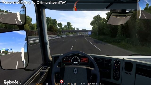 FSG Map 1.4 / ETS2 1.44 / Pulversheim?? to Ottmarsheim?? / Renault Premium 480DXi смотреть онлайн
