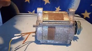Запуск мотора от стиральной машинки от 220 В!