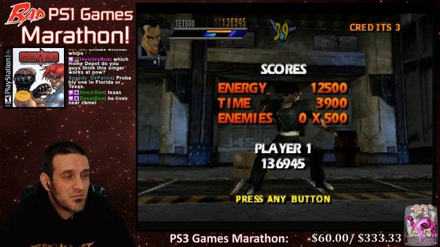Bad PS1 Games Marathon 44: Gekido: Urban Fighters смотреть онлайн