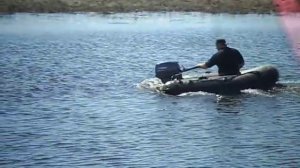 Лодка ниссамаран 230  и мотор яма 15л.с. 2т.