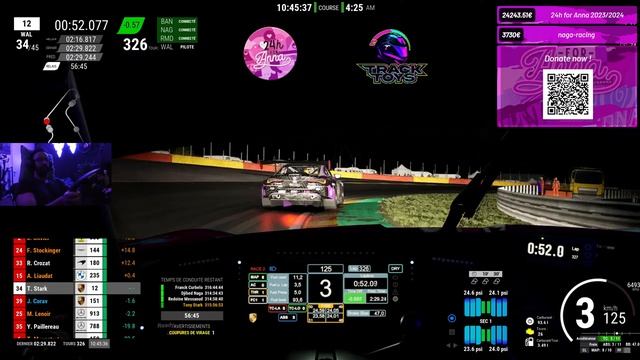 24h for ANNA sur SPA - Assetto Corsa Competizione (@NagaRacing , @red-1garage , Franck @tracktoys ) смотреть онлайн