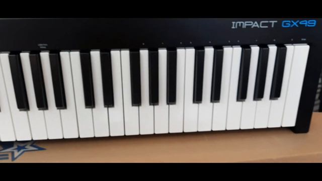 Nektar Impact Gx49 Usb Midi Controller Product Review By Mux Sound смотреть онлайн