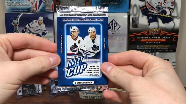03/04 Pacific Quest For The Cup Hockey Hobby Box Break смотреть онлайн
