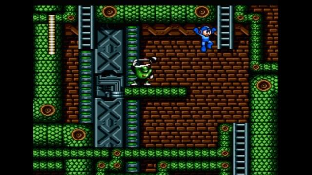 Sega Mega Drive 2 (Smd) 16-bit MegaMan (RockMan) 3 part Stage SnakeMan