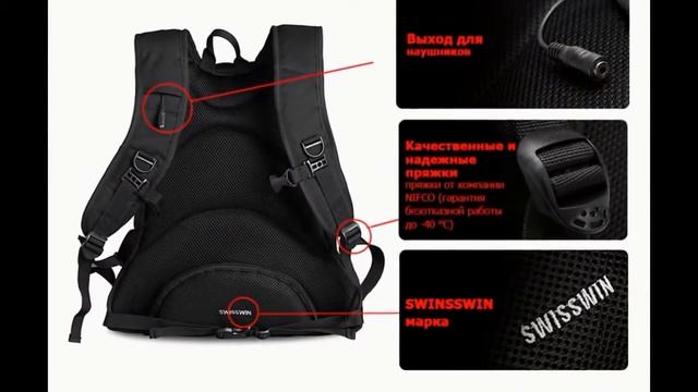 рюкзак школьные рюкзаки Swisswin Swissgear Wenger смотреть онлайн