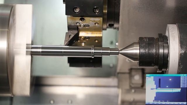Ускоренное точение на станке KMT-KTL56C смотреть онлайн