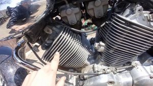 Yamaha Virago 535#регулировкаклапанов #ямяха вираго 535#?
