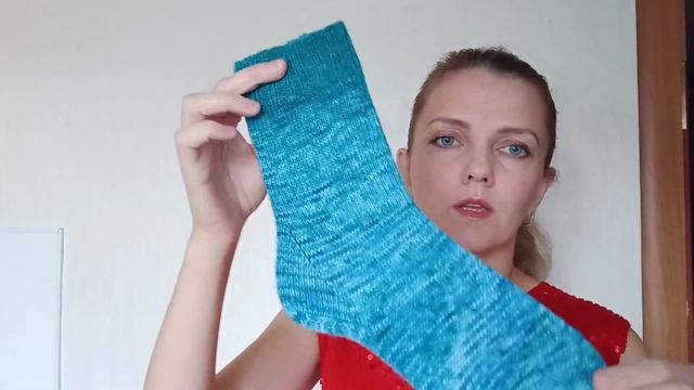 Носки "Два океана" из пряжи ручного окрашивания от @Artknitting смотреть онлайн