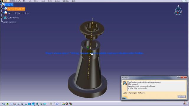 Catia V5 Tutorial|P2 Assemble Screw Jack|Coincidence Constraint|Mechanical Design Engineering смотреть онлайн
