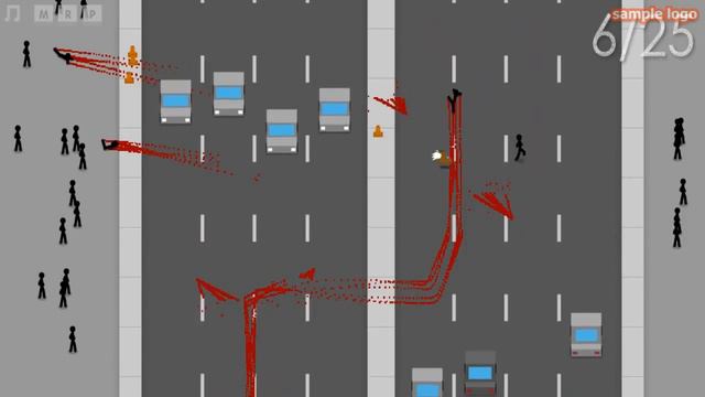 Flasg игра - перебеги дорогу смотреть онлайн