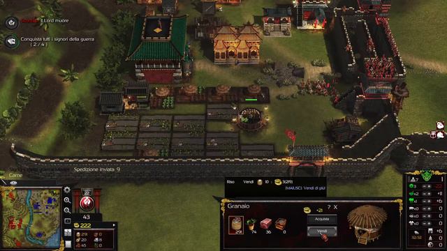 Stronghold Warlords - The Warring States of China Campaign - Mission 4 - Hard Mode - SUB ITA