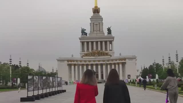 Москва ВДНХ vdnh Moscow смотреть онлайн
