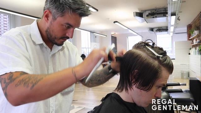 Brad Pitt Once Upon a Time in Hollywood Inspired 60s Hairstyle смотреть онлайн