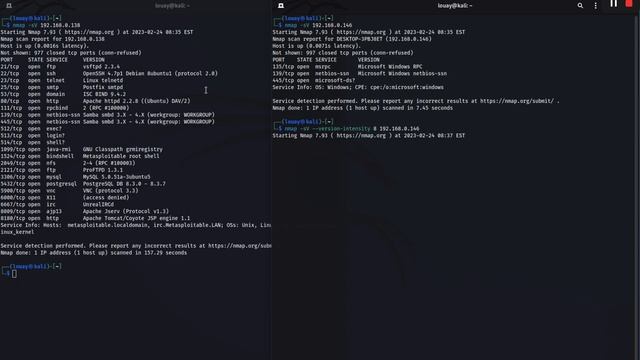 Nmap - Service And OS Detection
