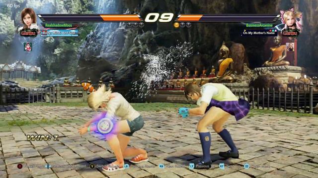 Asuka Kazama vs Lucky Chloe Tekken 7 Season 4 Online Ranked Match смотреть онлайн