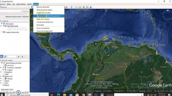 Google Earth Error : c00a0194