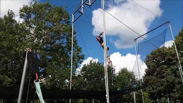 Flying Trapeze Demo 2017 Jessica Niven смотреть онлайн