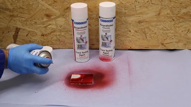 Спрей WEICON для обнаружения трещин в металле смотреть онлайн