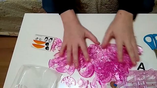 3D Puzzle Магический Кристалл Пингвин смотреть онлайн