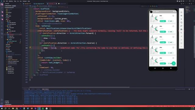Flutter To-Do List App Tutorial with Firebase: Part 2 - Home Page смотреть онлайн