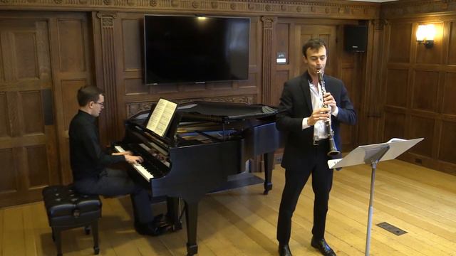 Schumann Fantasy Pieces | Graeme Steele Johnson, clarinet смотреть онлайн