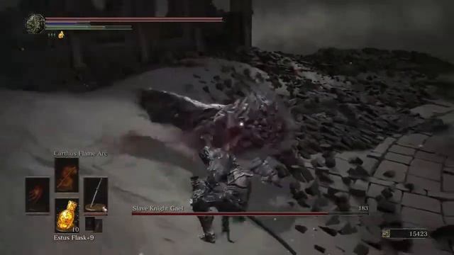 Let's Play Dark Souls 3: The Ringed City DLC (BLIND) Walkthrough [Part 6] Slave Knight Gael смотреть онлайн