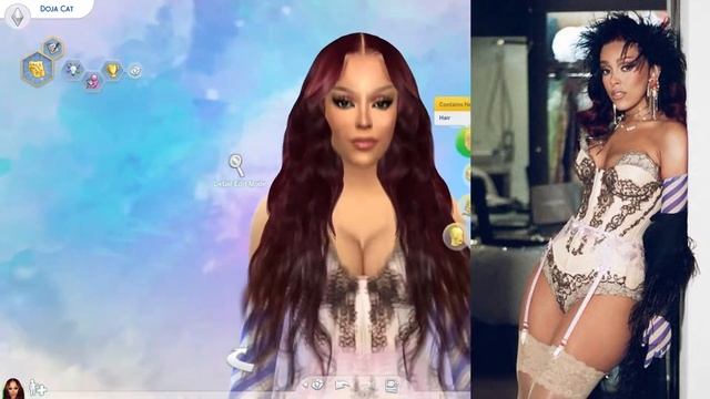 I created DOJA CAT in the SIMS 4 ??? [CC LINKS + TRAY] смотреть онлайн