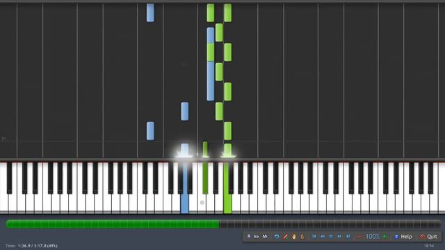 The Witcher 3 (Priscilla's Song) Piano Tutorial (Synthesia) смотреть онлайн