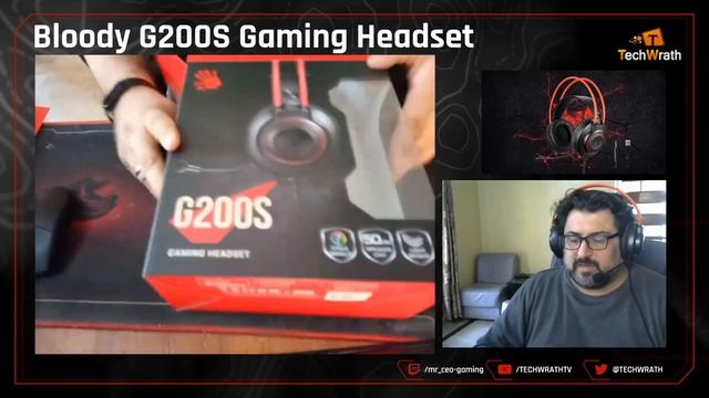 Bloody G200S Gaming Headset By A4TECH Unboxing & Review FEB 2022