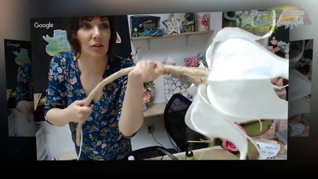 Презентация мастер-класса «Крафт-ажур», крафтовый интерьерный светильник. Мастер Наталья Дроздова. смотреть онлайн