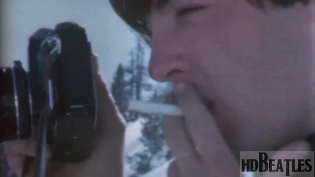 The Beatles at filming for a movie Help! [Obertauern, Austria] смотреть онлайн