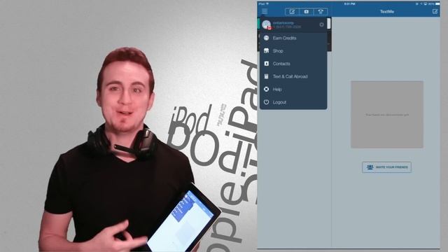 How to make Phone Calls/ text message using iPod touch and iPad for FREE смотреть онлайн