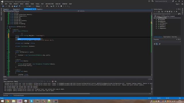 C# HTTP Server Tutorial (2/3)