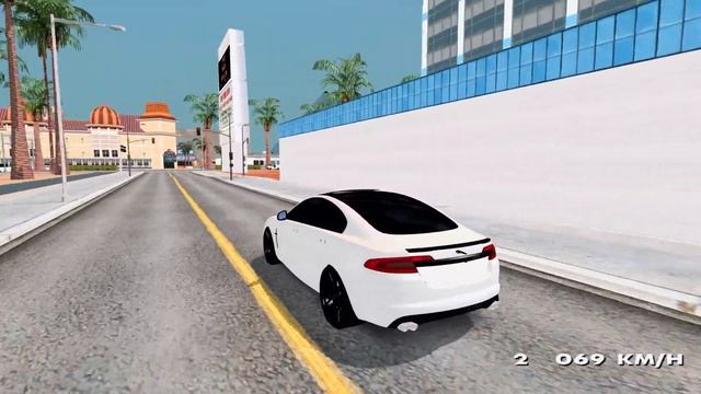 Jaguar XF-R Mafia Look GTA San Andreas Modification 1440p / 60fps