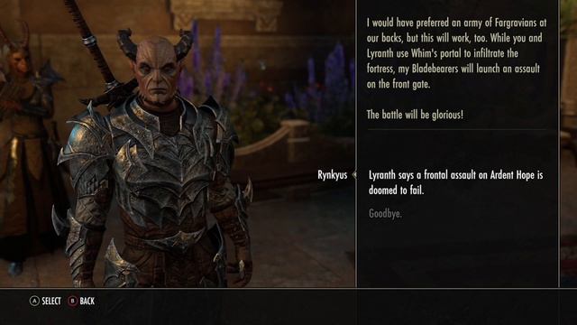 ESO The Deadlands- Discovering the plot of Mehrunes Dagon, final part 1 смотреть онлайн