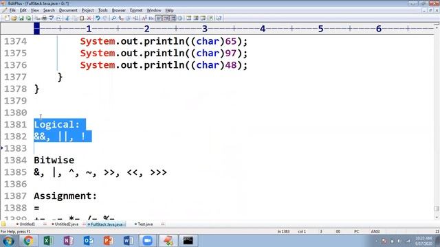 Learn Java in Telugu: Tutorials for Beginners | Operators - Comparison and Logical Operators | Madh смотреть онлайн