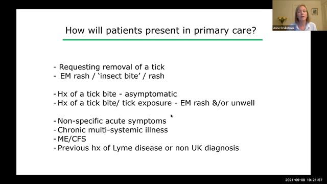 Dr Anne Cruikshank: Diagnosing and managing Lyme disease in Primary Care settings смотреть онлайн