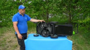 Аккумуляторная газонокосилка Greenworks G40LM49 (Twin Force).