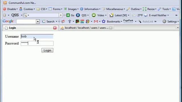 PHP Forum // Login and Logout смотреть онлайн
