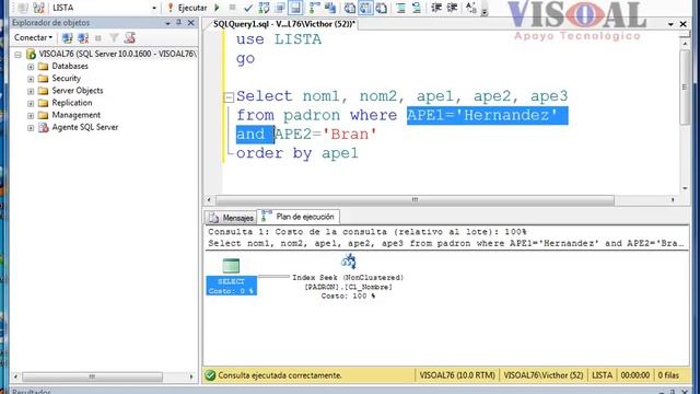 Creación de Planes de Ejecucion en el SQL Server de Microsoft смотреть онлайн
