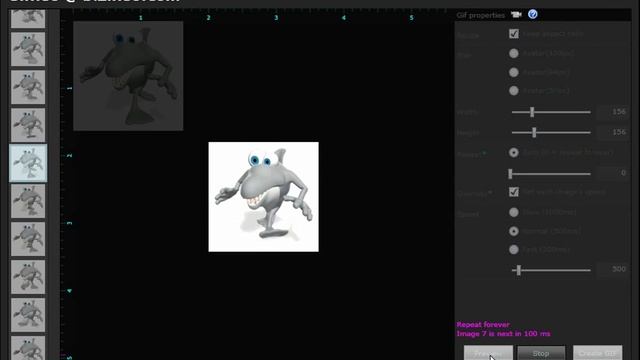 How to edit an animated gif online no photoshop смотреть онлайн