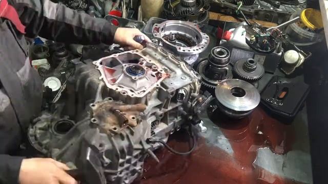 Ремонт вариатора F1C1, W1C1 после некачественного ремонта. смотреть онлайн