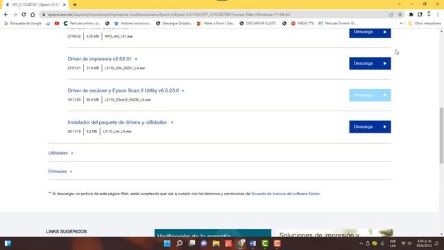 CÓMO INSTALAR el controlador Epson Scan 2 para la impresora Epson L3110 | Configuración del escáner смотреть онлайн