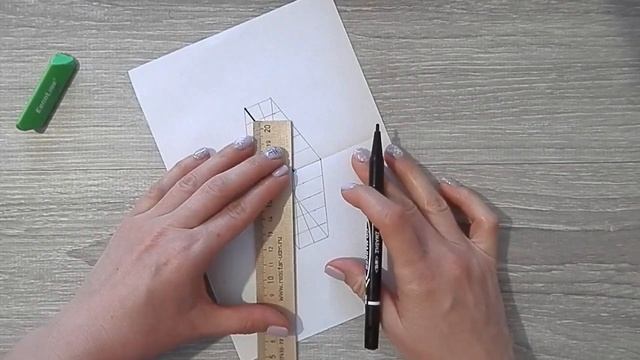 РИСУЕМ 3D ЛЕСТНИЦУ очень просто/1021/DRAWING A 3D STAIRCASE is very simple смотреть онлайн