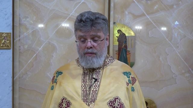 Слово перед причастием на Божественной Литургии 6 августа 2023г. Часть 1. смотреть онлайн