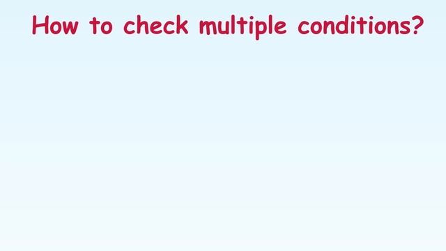 Python: If With Multiple Conditions, Explained With Examples!! смотреть онлайн