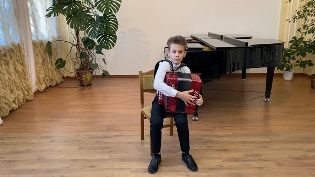 «Беларуская зацірка”, обр. И.Сиричника, Сычик Даниил смотреть онлайн