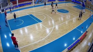 Упражнение для командной разминки в баскетболе / подойдёт перед игрой или в начале тренировки